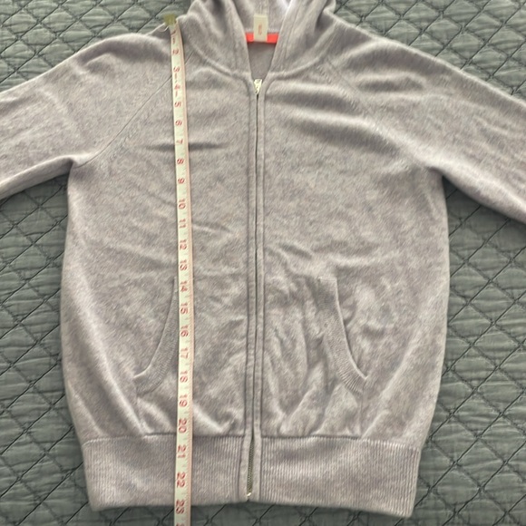 Aqua Kids Heather purple cashmere sweater size XL - Picture 7 of 7